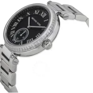 Michael Kors Skylar Black Dial Stainless Steel Quartz Watch Michael Kors | Accessories | Michael Kors Skylar Black Dial  main image 4